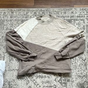 Abercrombie color block sweatshirt